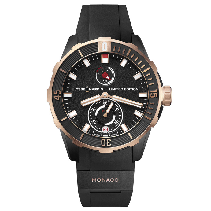 Ulysse Nardin Diver Chronometer Monaco Limited Edition 1185-170LE-3/BLACK-MON watch